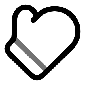 Oven Mitts Icon from Solar Line Duotone Set