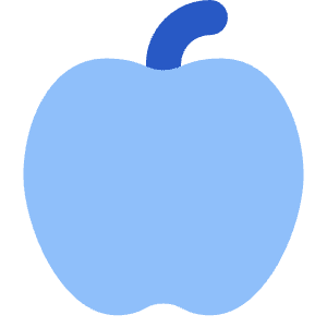 Apple Icon from Core Flat Set