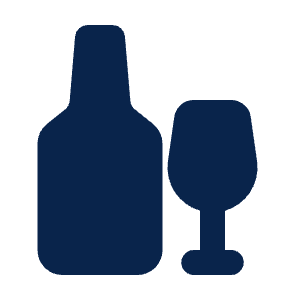 Bottle Glass Fill Icon from Mingcute Fill Set