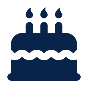 Cake Fill Icon from Mingcute Fill Set