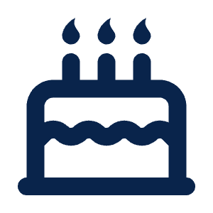 Cake Line Icon from Mingcute Line Set