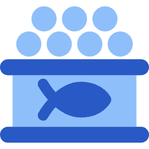 Caviar Icon from Core Flat Set
