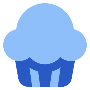 Cupcake Icon from Core Flat Set