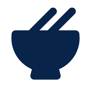 Dinner Fill Icon from Mingcute Fill Set