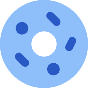 Donut Icon from Core Flat Set
