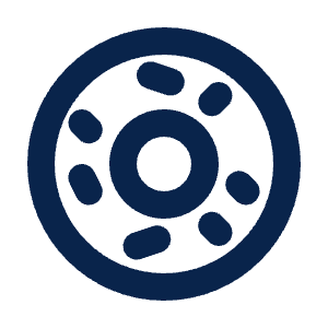 Donut Line Icon from Mingcute Line Set