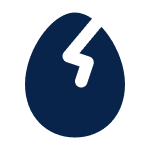 Egg Crack Fill Icon from Mingcute Fill Set