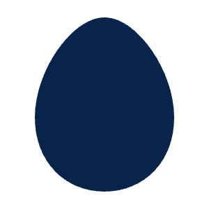 Egg Fill Icon from Mingcute Fill Set
