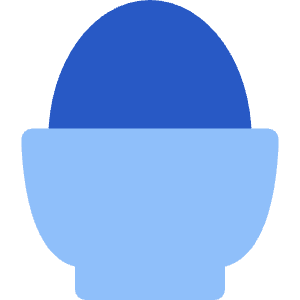 Egg Icon from Core Flat Set