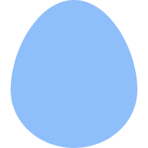Fresh Egg Icon from Core Flat Set