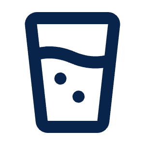 Glass Cup Line Icon from Mingcute Line Set
