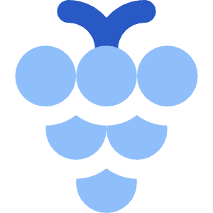 Grape Icon from Core Flat Set