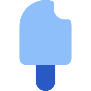 Ice Cream 1 Icon from Core Flat Set