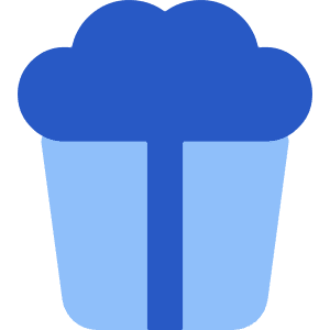 Popcorn Icon from Core Flat Set