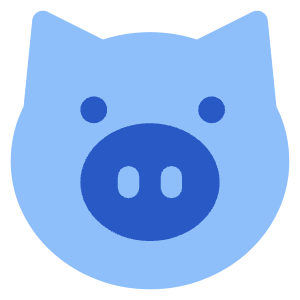Pork Meat Icon from Core Flat Set
