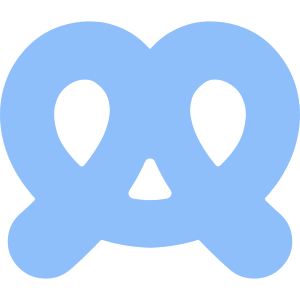 Pretzel Bakery Icon from Core Flat Set