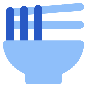 Ramen Dining Icon from Core Flat Set