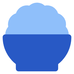 Rice Bowl Icon from Core Flat Set