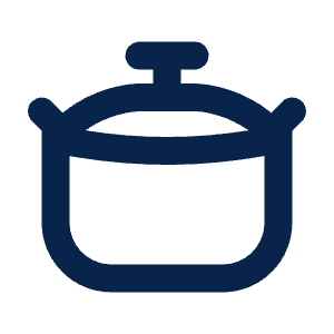 Soup Pot 2 Line Icon from Mingcute Line Set