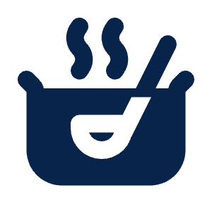 Soup Pot Fill Icon from Mingcute Fill Set