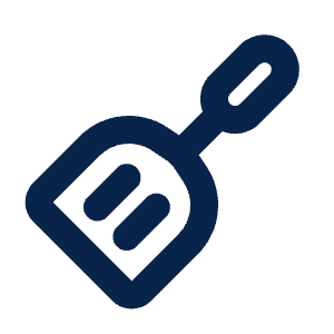 Spatula Line Icon from Mingcute Line Set