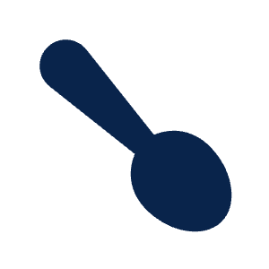 Spoon Fill Icon from Mingcute Fill Set