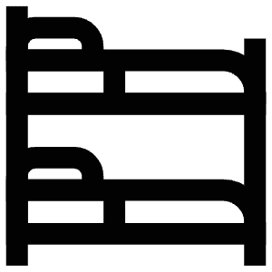Bunkbeds Icon from Atlas Line Set