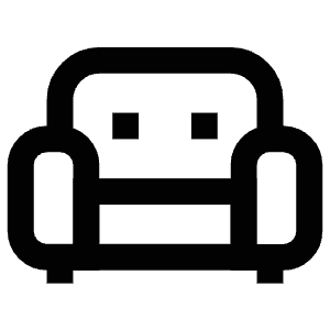 Couch Icon from Atlas Line Set