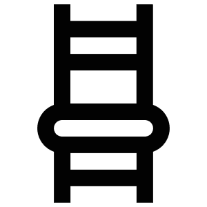 Dining Room Chair Icon from Atlas Line Set