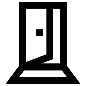 Door Icon from Atlas Line Set