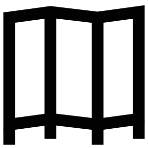 Room Divider Icon from Atlas Line Set