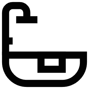 Shower Bath Icon from Atlas Line Set