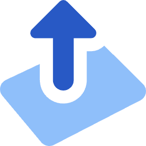 Card Lift Icon from Core Flat Set