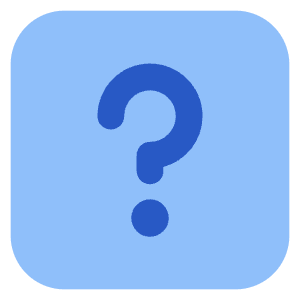 Dice Question Icon from Core Flat Set