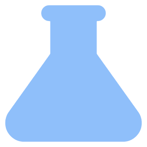 Flask Empty Icon from Core Flat Set