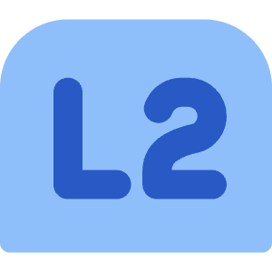 Left Button Two Icon from Core Flat Set