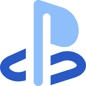 Play Station Icon from Core Flat Set