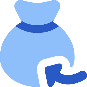 Pouch Add 1 Icon from Core Flat Set