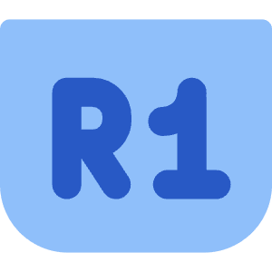 Right Button One Icon from Core Flat Set