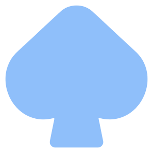 Spades Symbol Icon from Core Flat Set