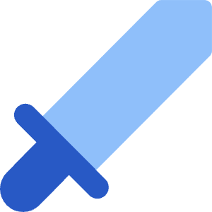 Sword Attack Icon from Core Flat Set