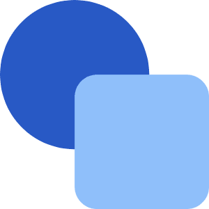 Circle And Square Shape Icon from Core Flat Set