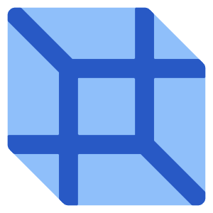 Cube Shape 2 Icon from Core Flat Set