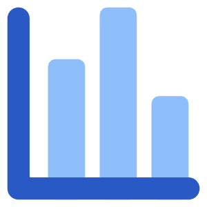 Chart Column Icon from Core Flat Set