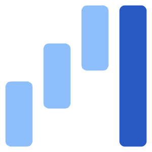 Chart Waterfall Icon from Core Flat Set
