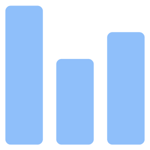 Graph Bar Icon from Core Flat Set