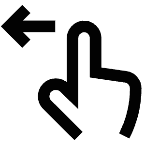 Move Left Icon from Atlas Line Set