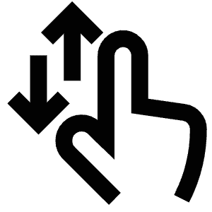 Move Up Down Icon from Atlas Line Set