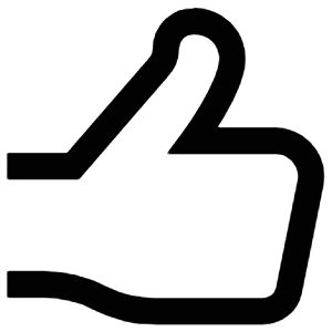 Thumbs Up Icon from Atlas Line Set