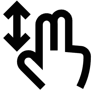 Up Down Move Icon from Atlas Line Set